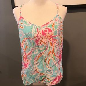 Lilly Pulitzer Jelly Fish Strappy Tank